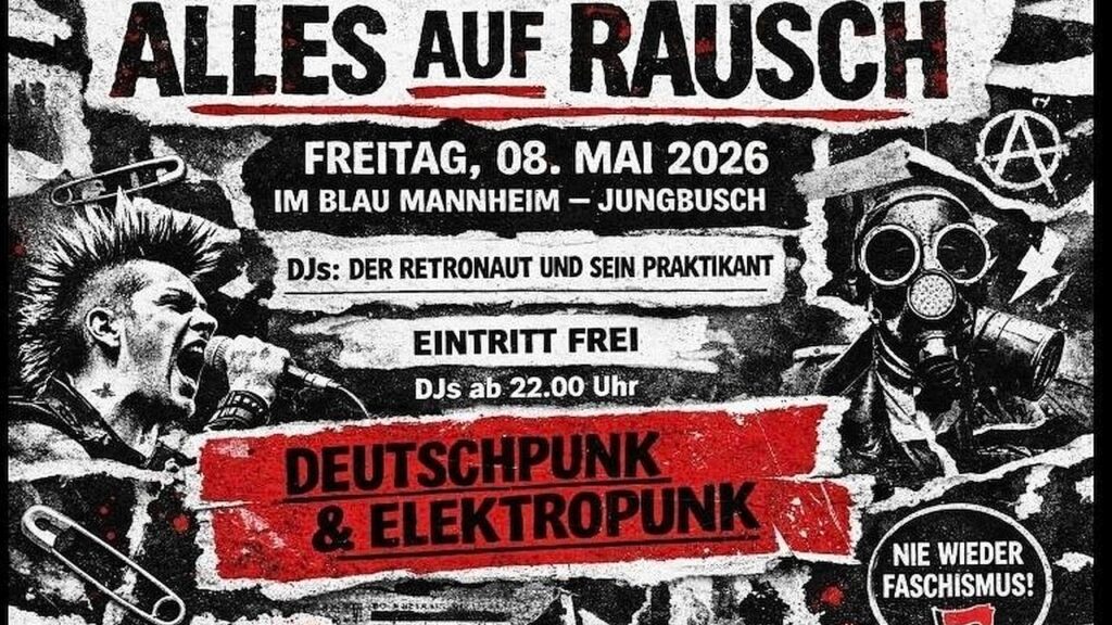 Alles auf Rausch! im Blau